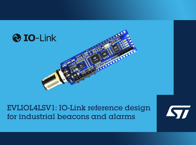 意法半導(dǎo)體IO-Link參考設(shè)計：加速工業(yè)報